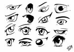 Картинки аниме глаза (37 фото) - Забавник